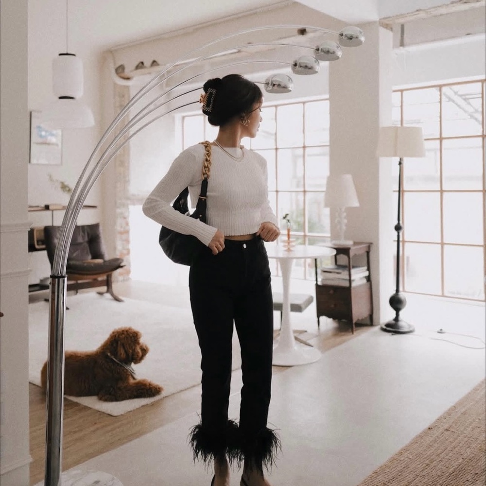 For feather or worse pants